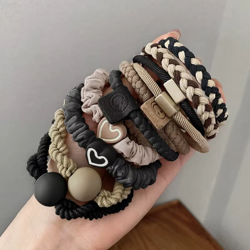 Durable Elastic Leather Hair Bands