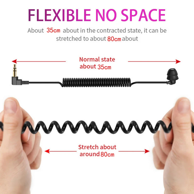 Single-Side Wired Bluetooth Earbuds