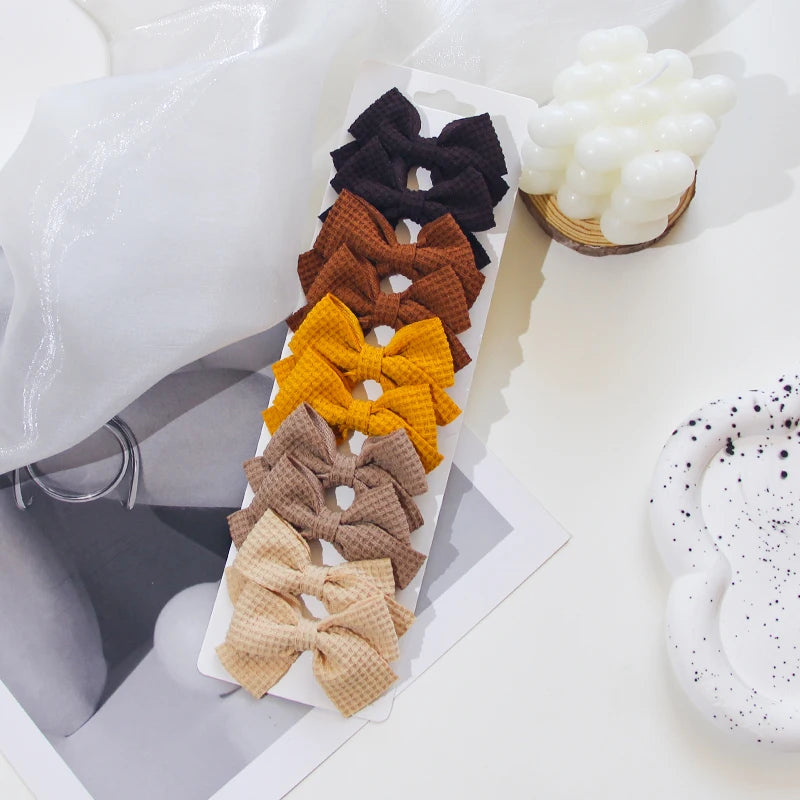 Cute Ribbon Bow Hair Clips
