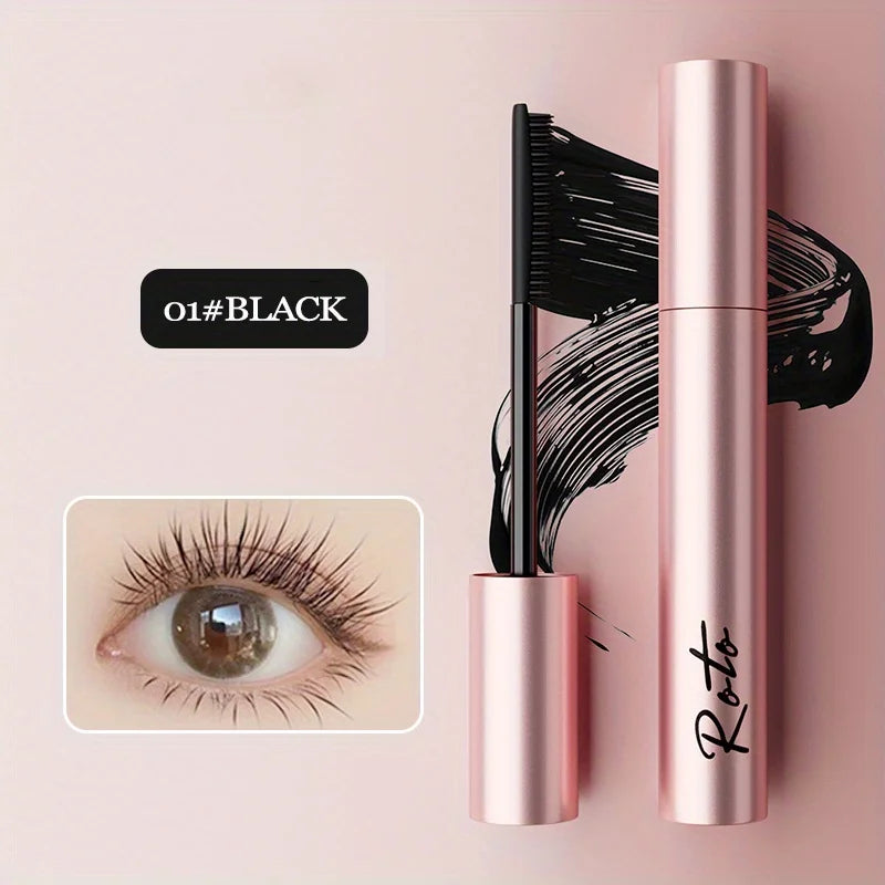 Slim, lasting, curled, waterproof, smudge-proof.
