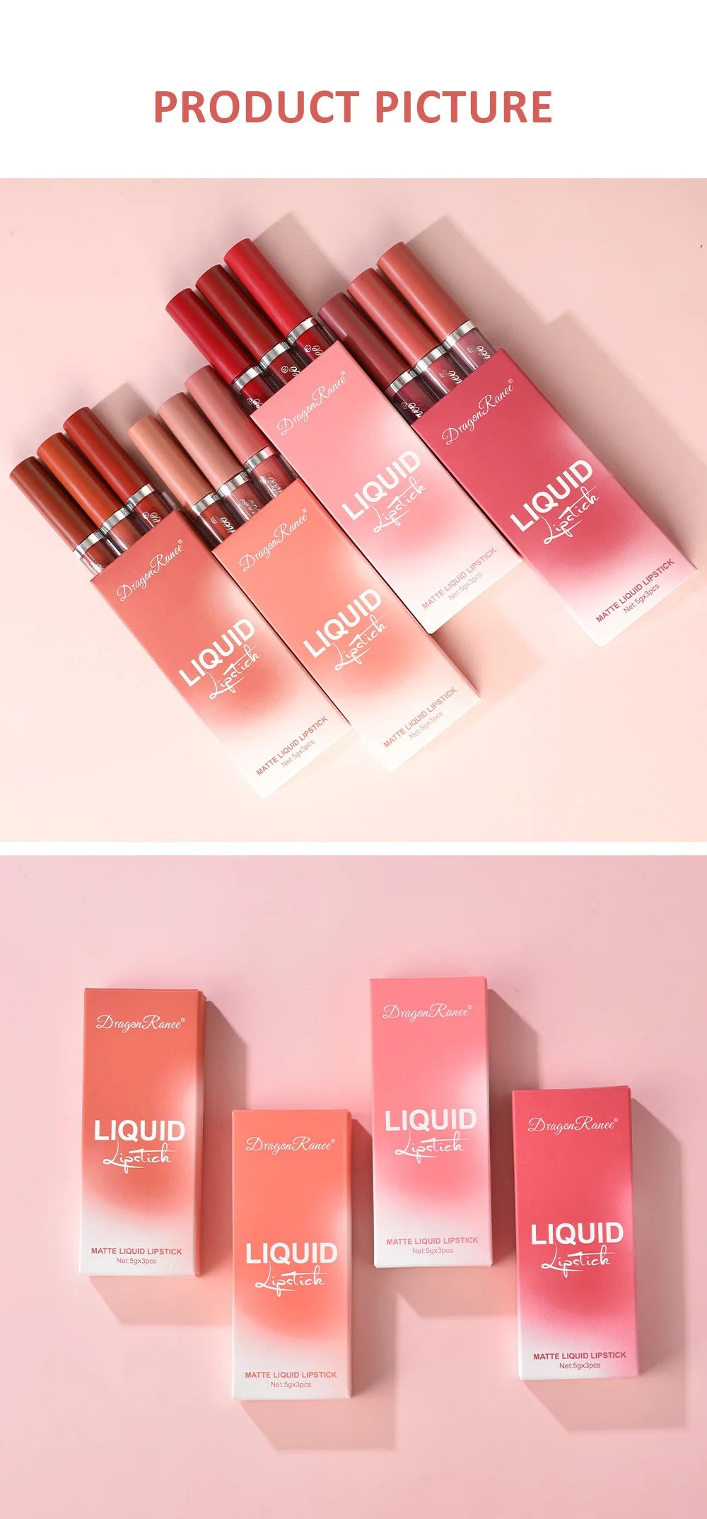 Matte, lasting, waterproof, vibrant, Korean.