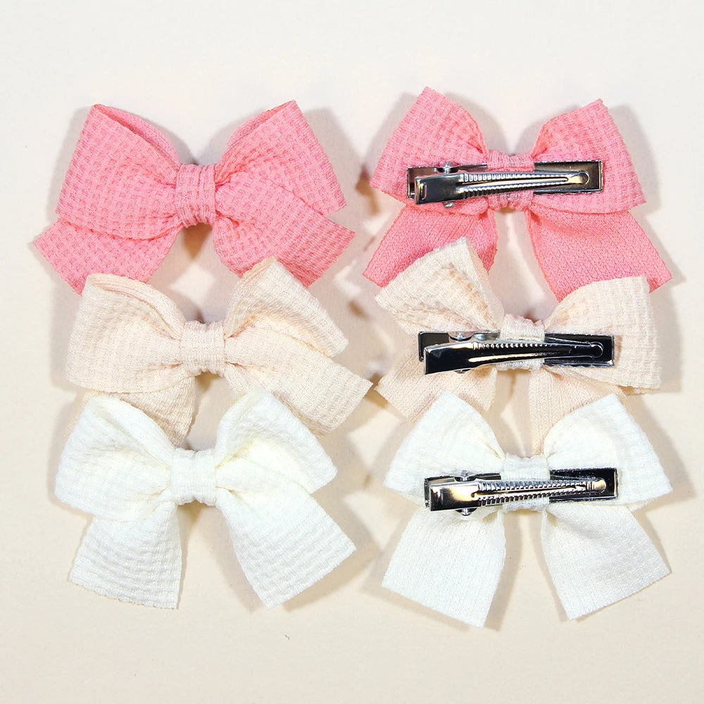 Cute Ribbon Bow Hair Clips