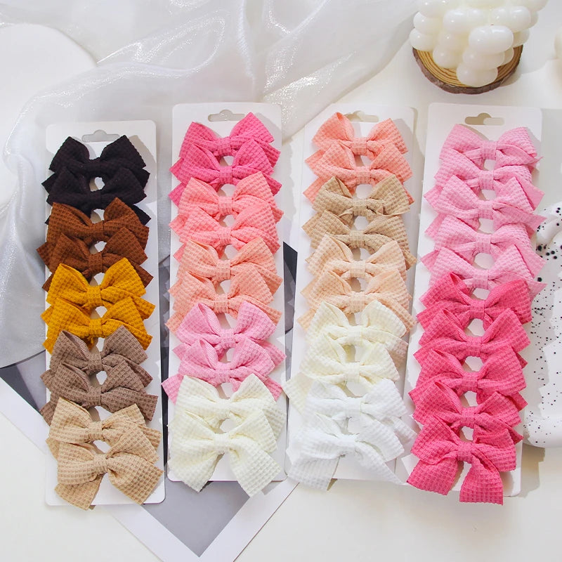 Cute Ribbon Bow Hair Clips