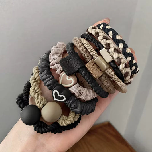 Durable Elastic Leather Hair Bands