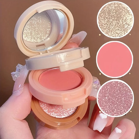 3-in-1 Glitter Makeup Palette