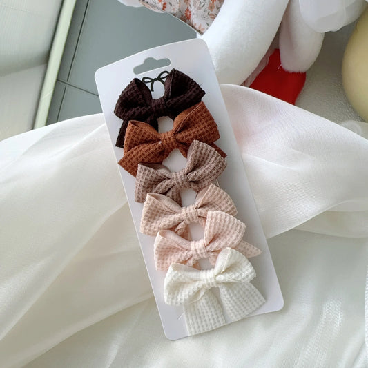 Cute Ribbon Bow Hair Clips