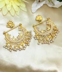 Earring With Multi color Stones
