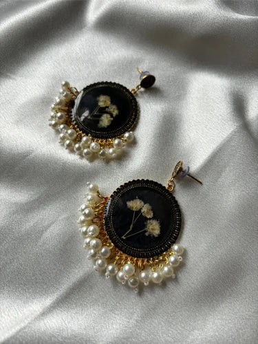 Premium Resin Jhumka Elegant Earrings
